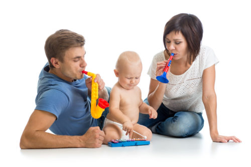 bebe y papas